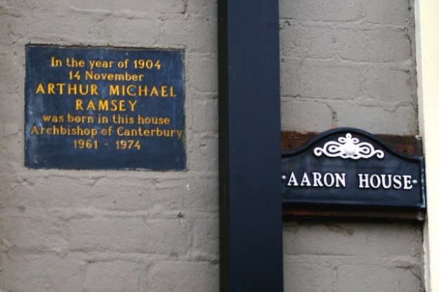  The birthplace at 71 Chesterton Road TL4459 : Aaron House of Michael Ramsey, Archbishop of Canterbury. LinkExternal link  © Copyright James Yardley and licensed for reuse under this Creative Commons Licence 