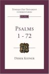 Cover image of Derek Kidner's commentary on Psalms 1-72.