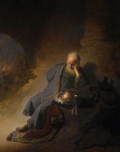 Jeremiah by Rembrandt [Public domain], via Wikimedia Commons