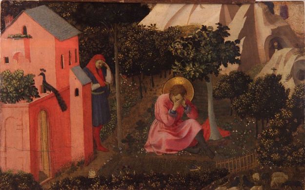 Conversion of St Augustine. Fra Angelico (circa 1395–1455) and workshop [Public domain], via Wikimedia Commons